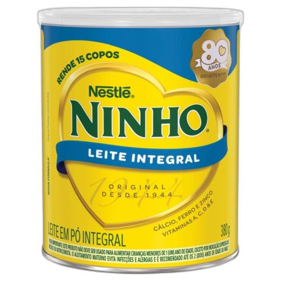 Detalhes do produto Leite Po Ninho Lt 380Gr Nestle Integral