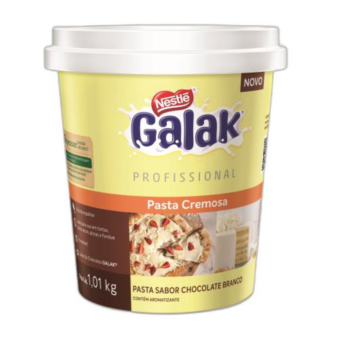 Detalhes do produto Pasta Para Cobert Galak 1,01Kg Nestle Choc Bco