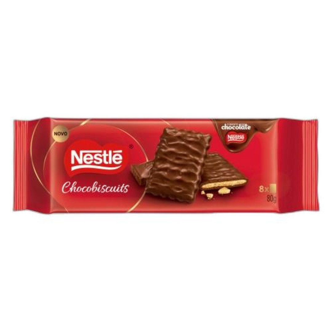 Detalhes do produto Bisc Chocobisc 80Gr Nestle Chocolate