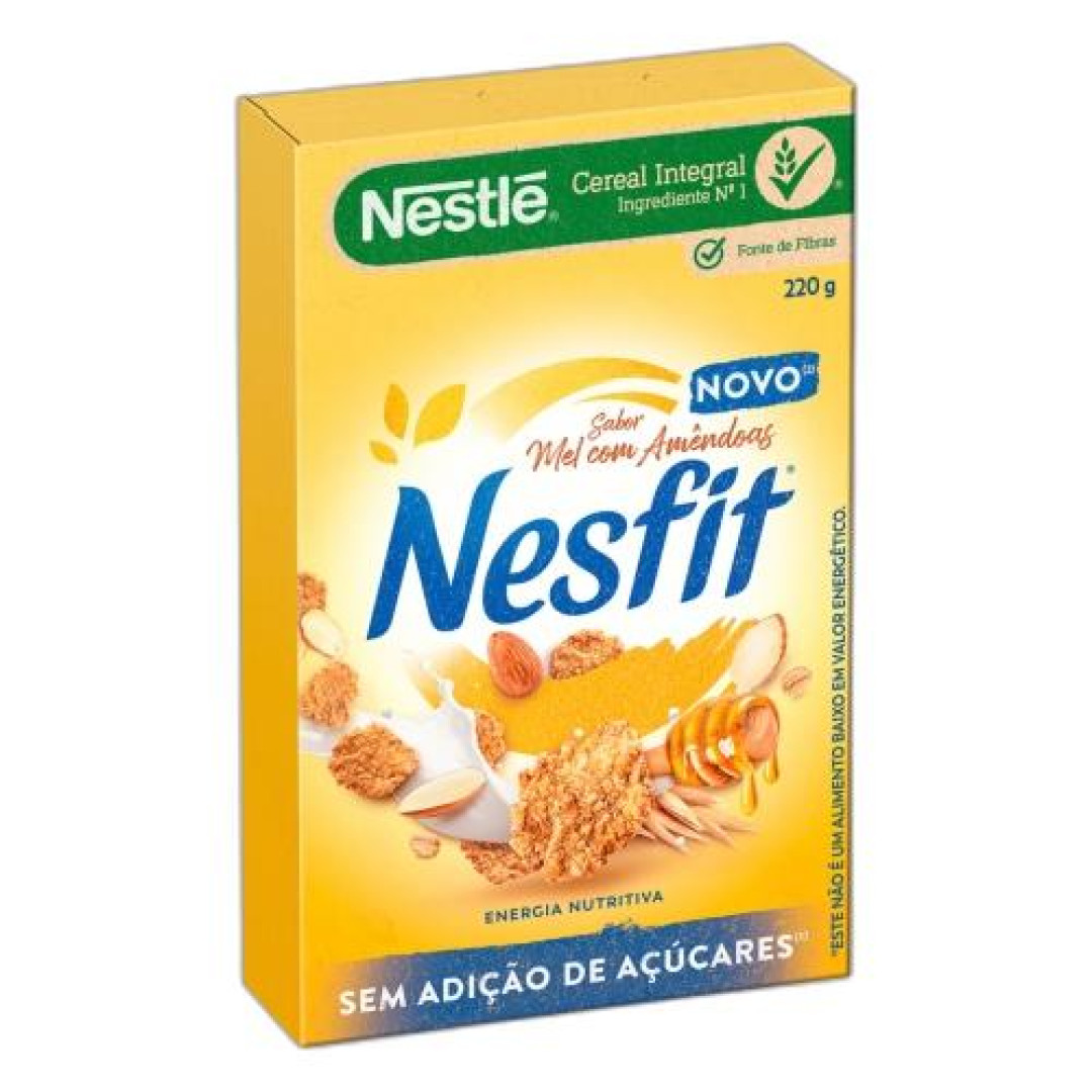 Detalhes do produto Cereal Nesfit Zero Acucar 220Gr Nestle Mel.amendoas