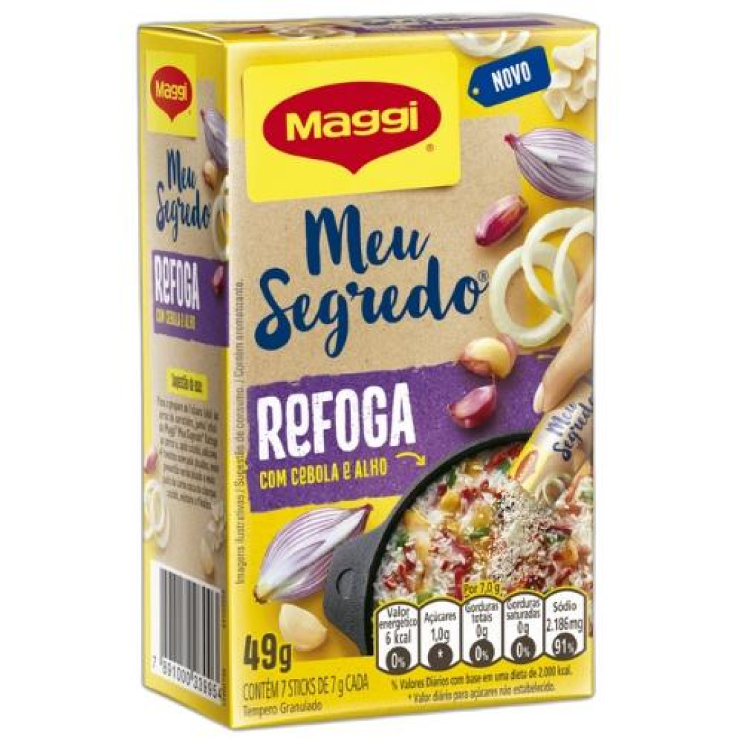 Detalhes do produto Tempero Maggi Meu Segredo 7X7Gr Nestle Cebola.alho