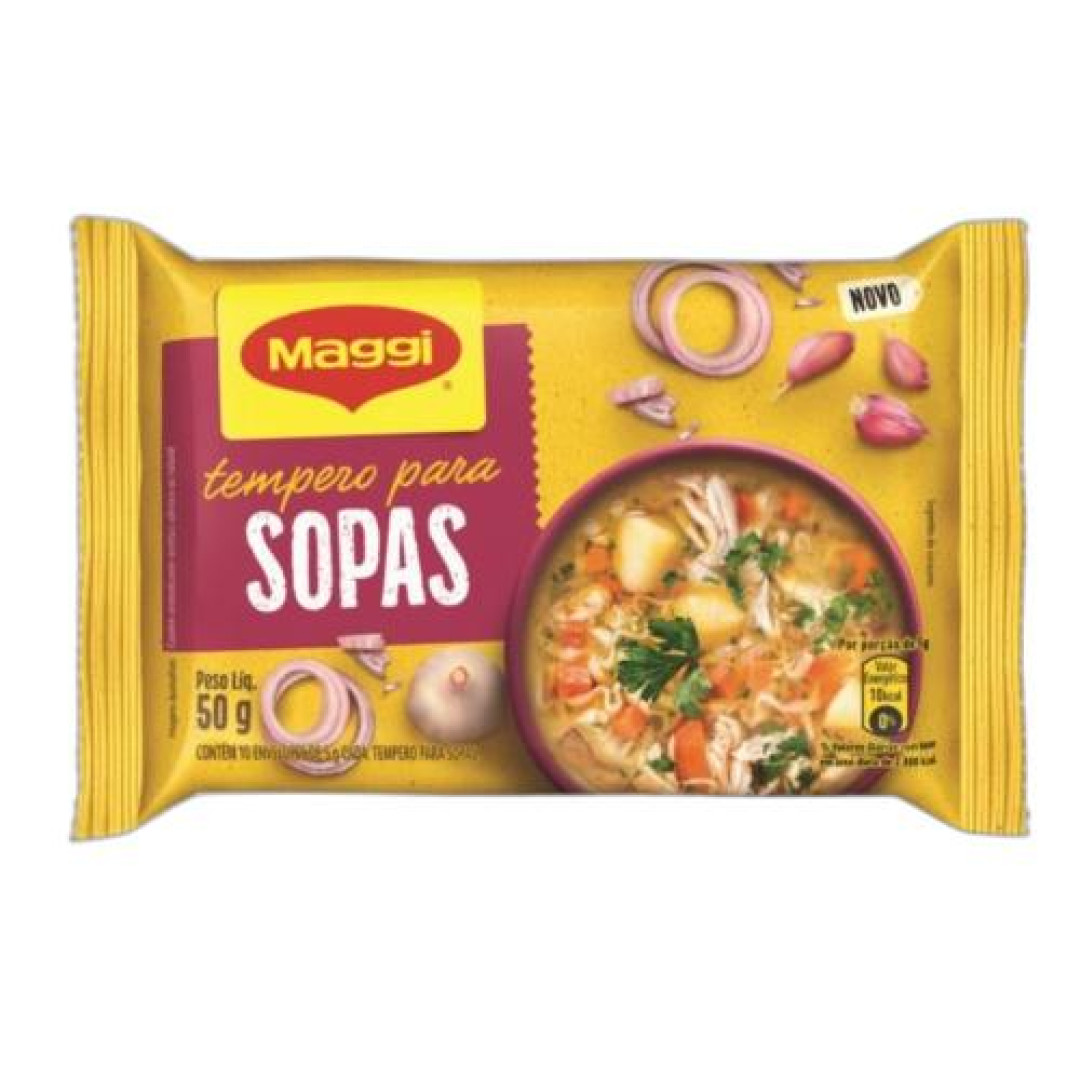 Detalhes do produto Tempero Maggi Sopas 10X5Gr Nestle .