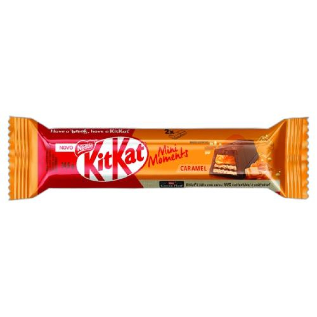 Detalhes do produto Choc Kit Kat Mini Moments 34,6Gr Nest Caramel