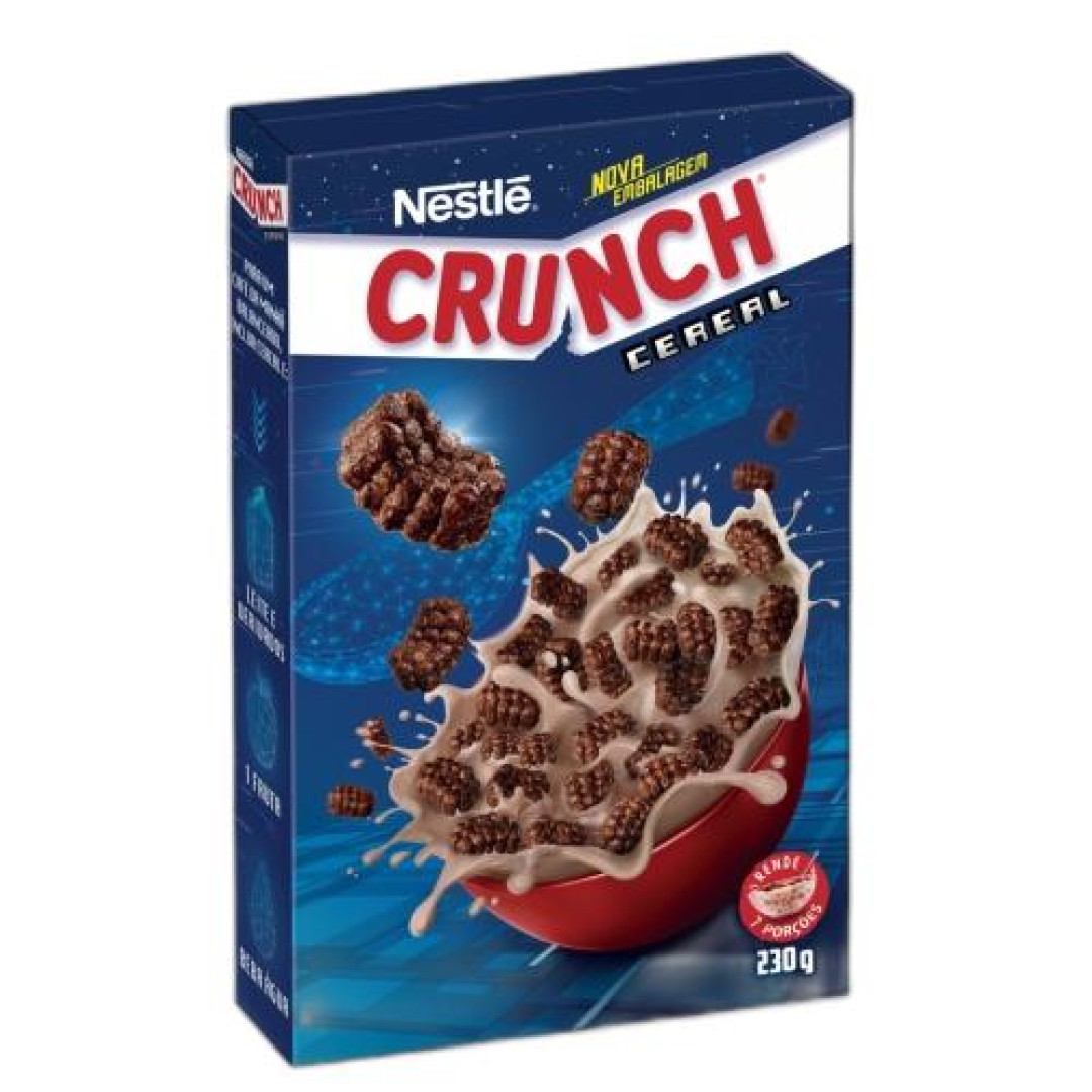 Detalhes do produto Cereal Crunch 230Gr Nestle Chocolate
