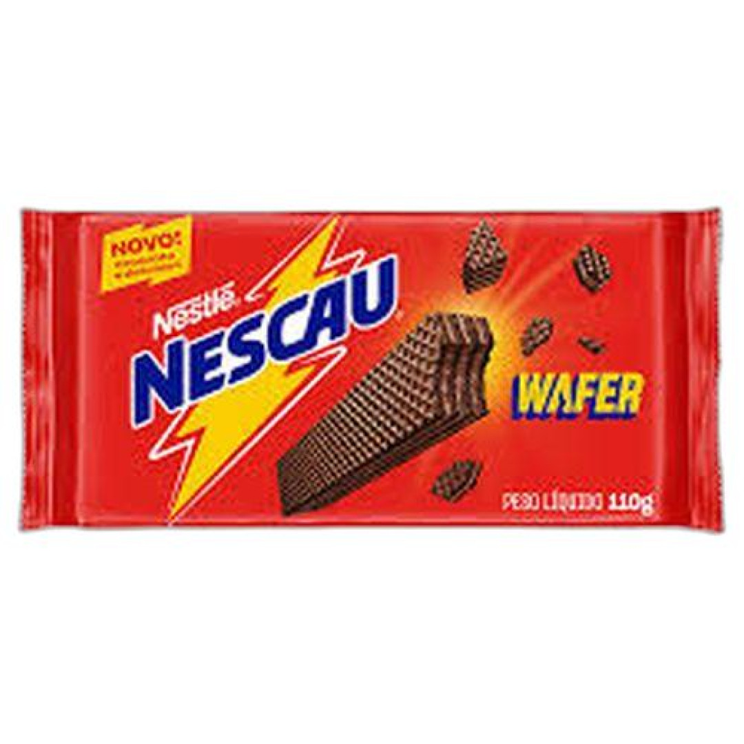 Detalhes do produto Bisc Wafer Nescau 110Gr Nestle Nescau