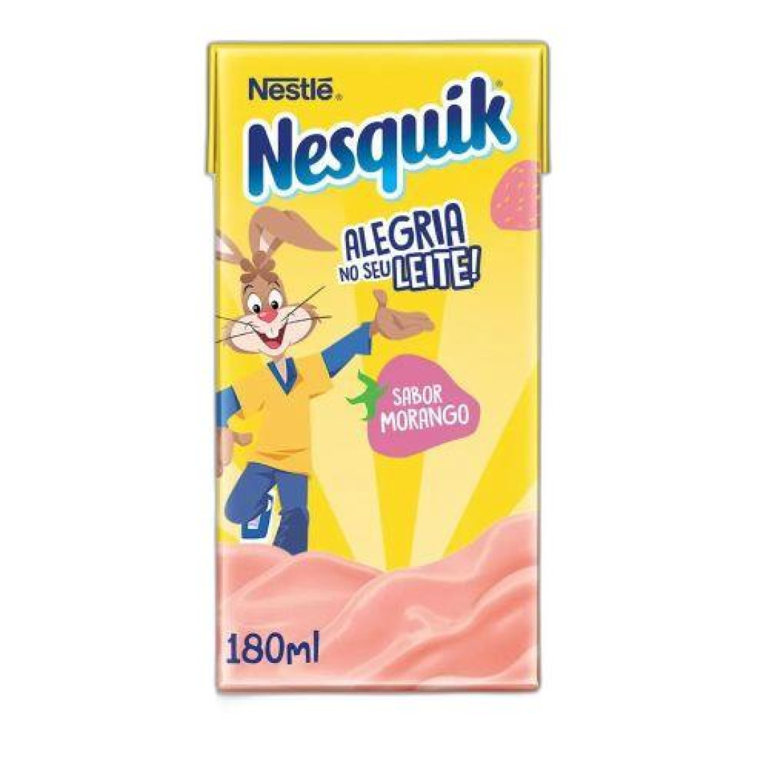 Detalhes do produto Bebida Lactea Nesquik 180Ml Nestle Morango