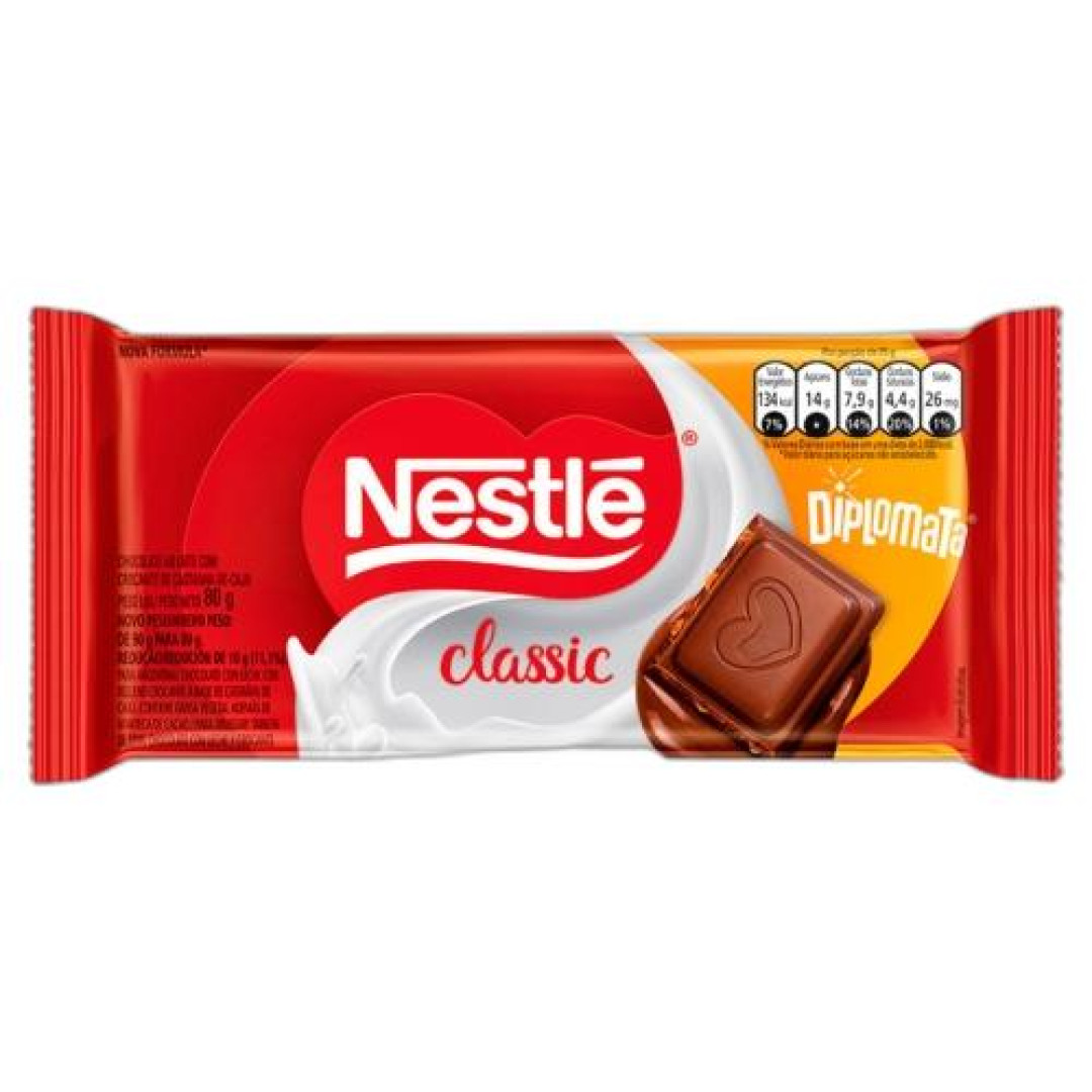 Detalhes do produto Choc Diplomata 80Gr Nestle  .