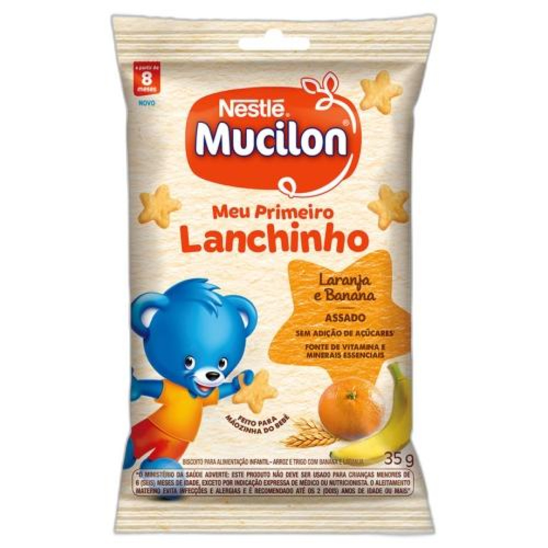 Detalhes do produto Bisc Mucilon 35Gr Nestle Laranja.banana
