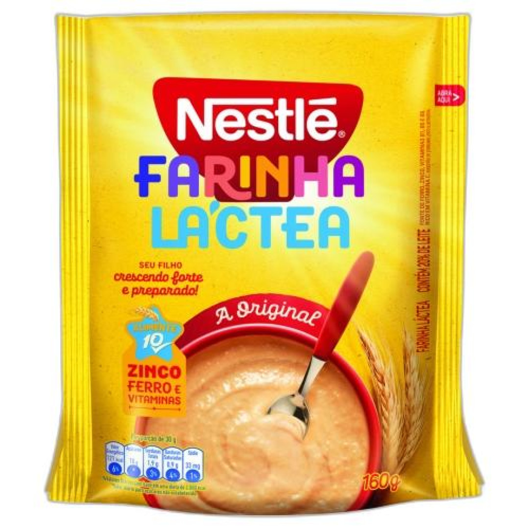 Detalhes do produto Farinha Lactea 160Gr Nestle Original