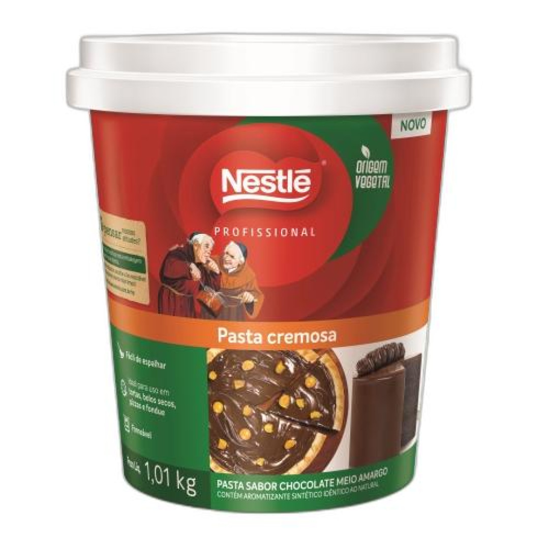 Detalhes do produto Pasta Crem Dois Frades Veg 1,01Kg Nestle Choc Meio Amarg