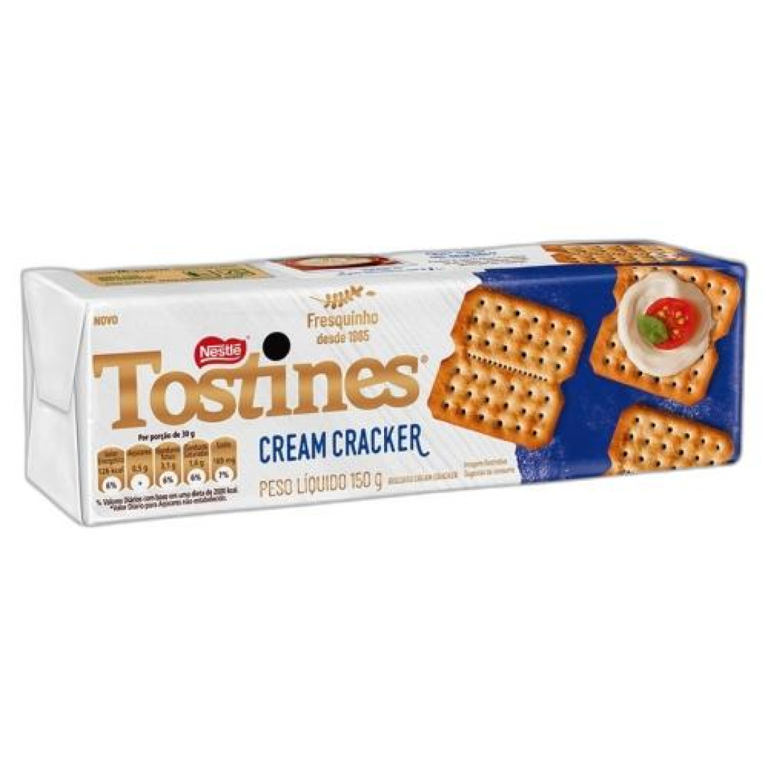 Detalhes do produto Bisc Cream Cracker Tostines 150Gr Nestle .