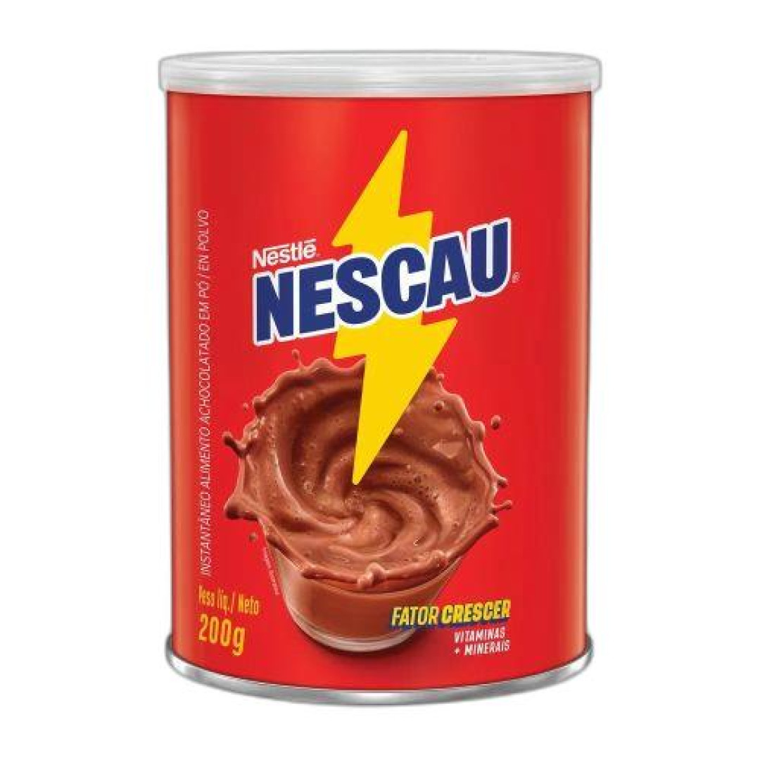 Detalhes do produto Achoc Po Nescau 200Gr Nestle .