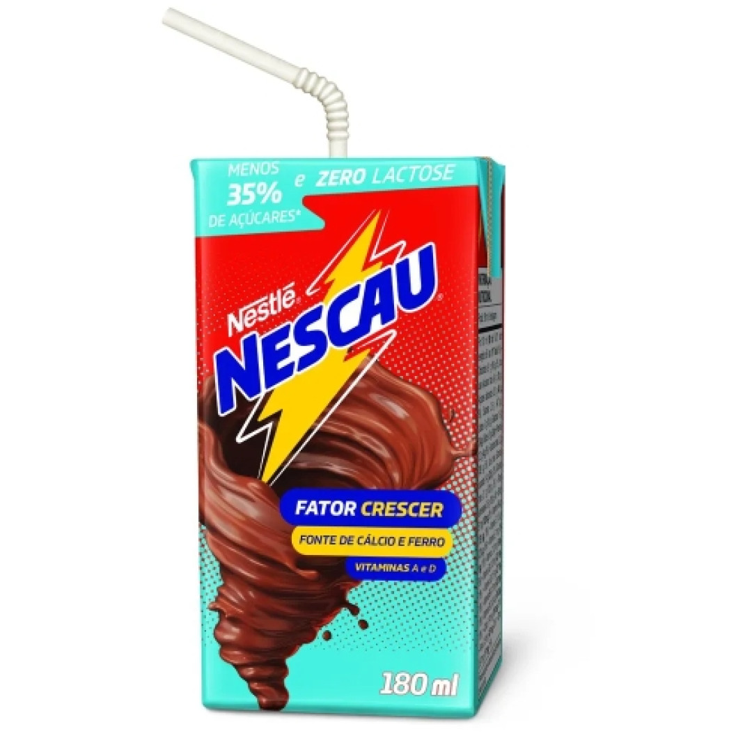 Detalhes do produto Bebida Lactea Nescau Zero Lac 180Ml Nest Chocolate