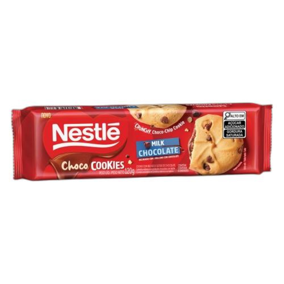 Detalhes do produto Bisc Rech Chococookies 120Gr Nestle Ao Leite