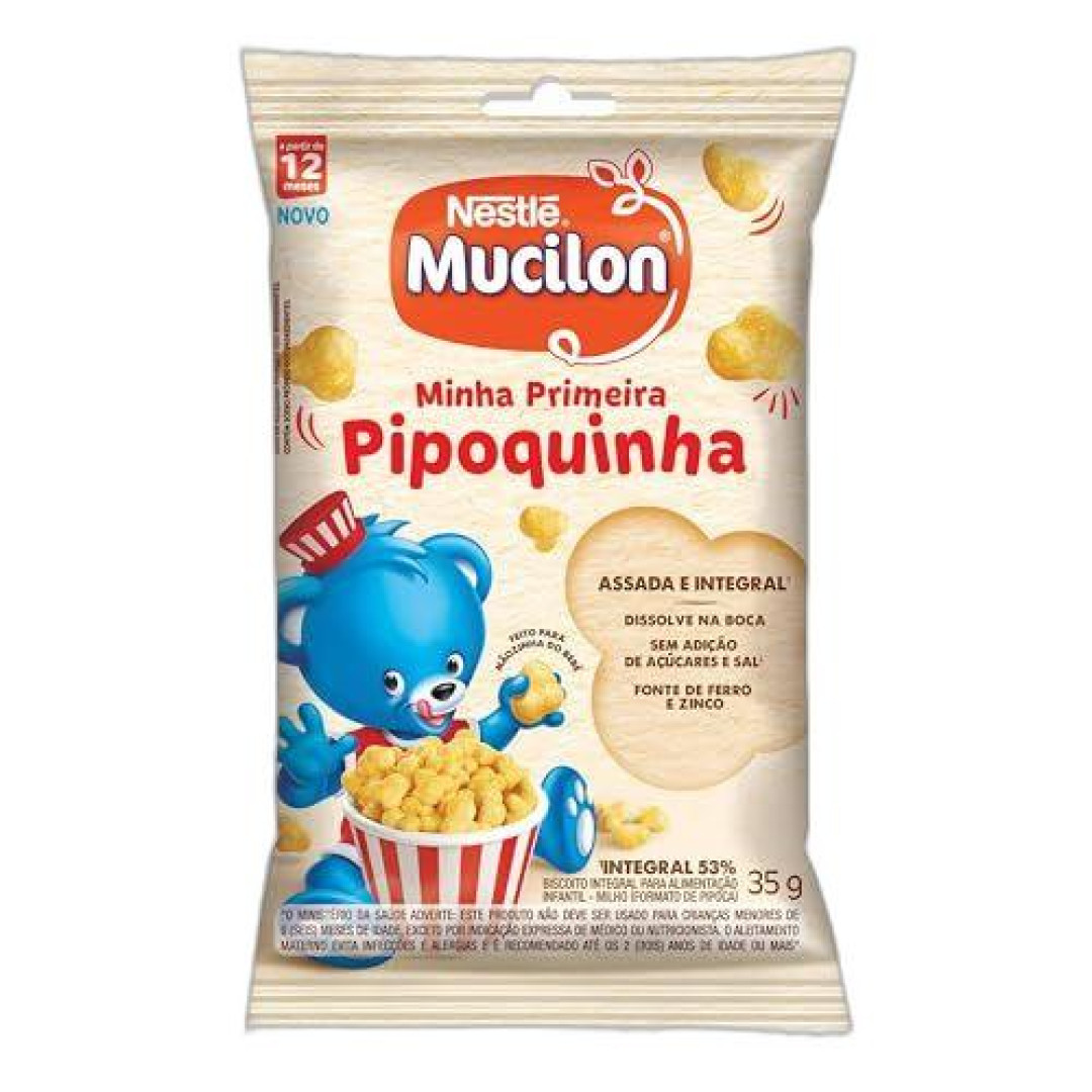 Detalhes do produto Pipoca Pipoquinha Mucilon 35Gr Nestle Milho