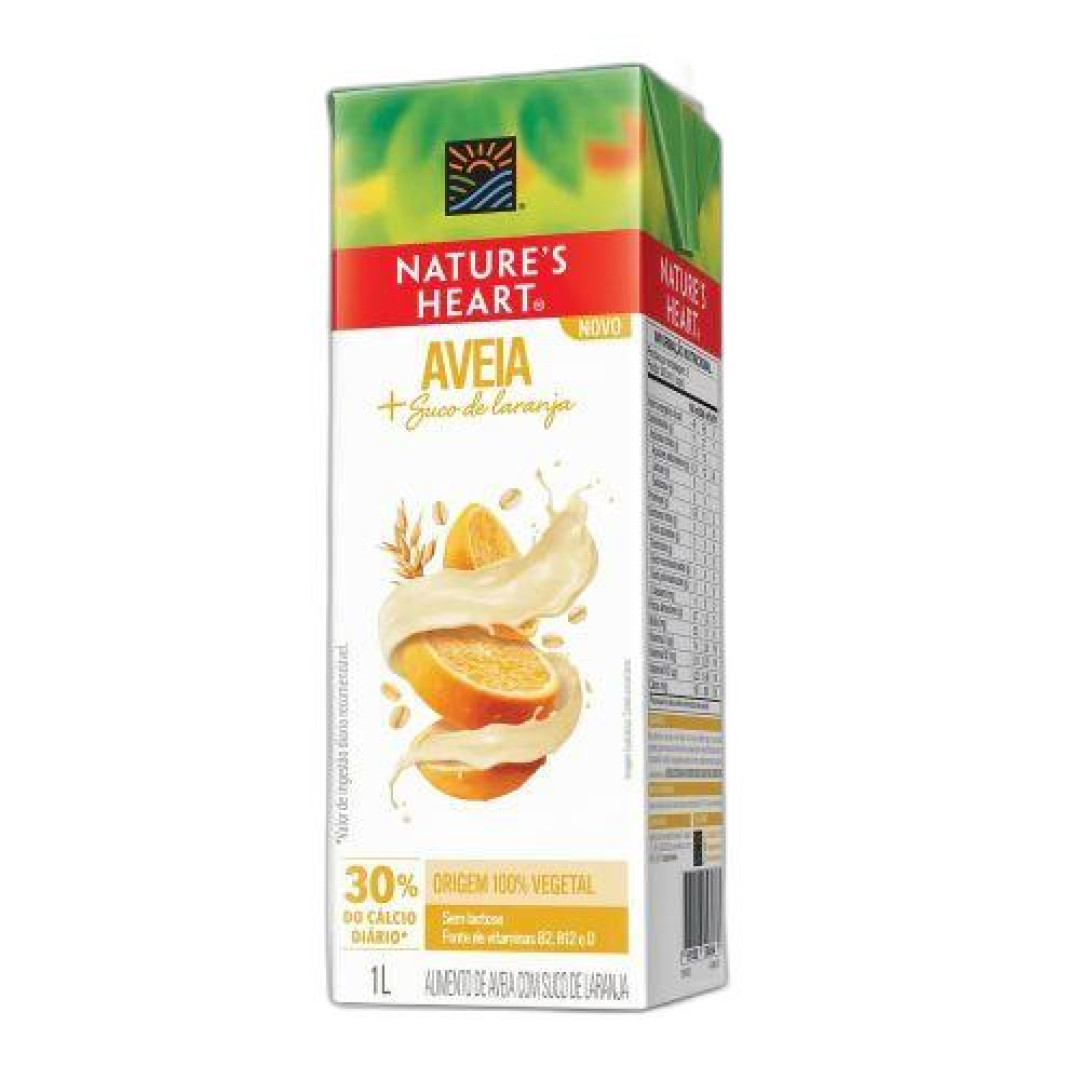 Detalhes do produto Bebida Natures Heart 1Lt Nestle Aveia.laranja