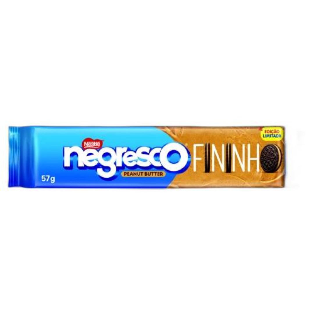 Detalhes do produto Bisc Rech Negresco 57Gr Nestle Pasta Amendoim