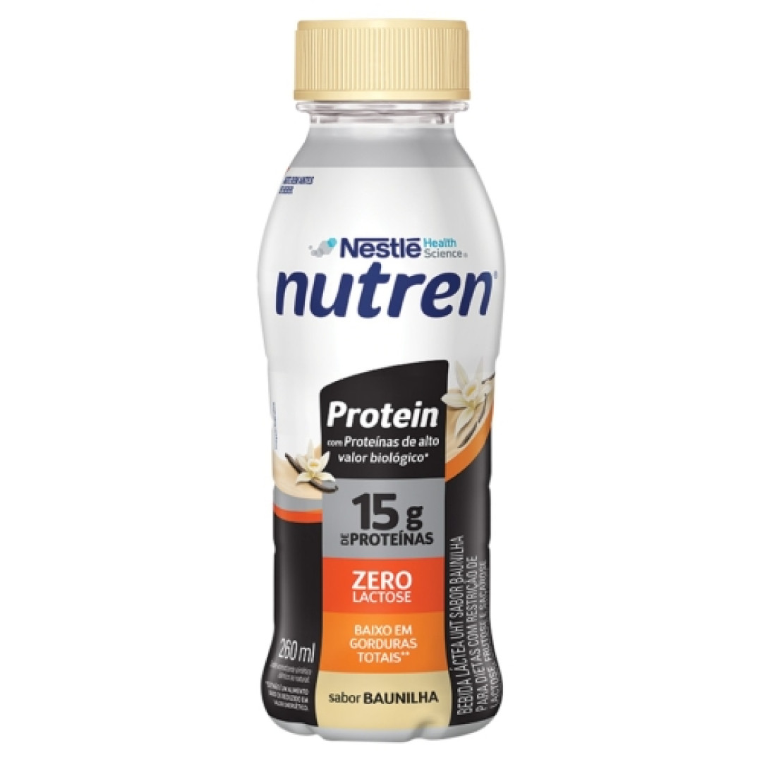Detalhes do produto Bebida Lactea Nutren Protein 260Ml Nestl Baunilha
