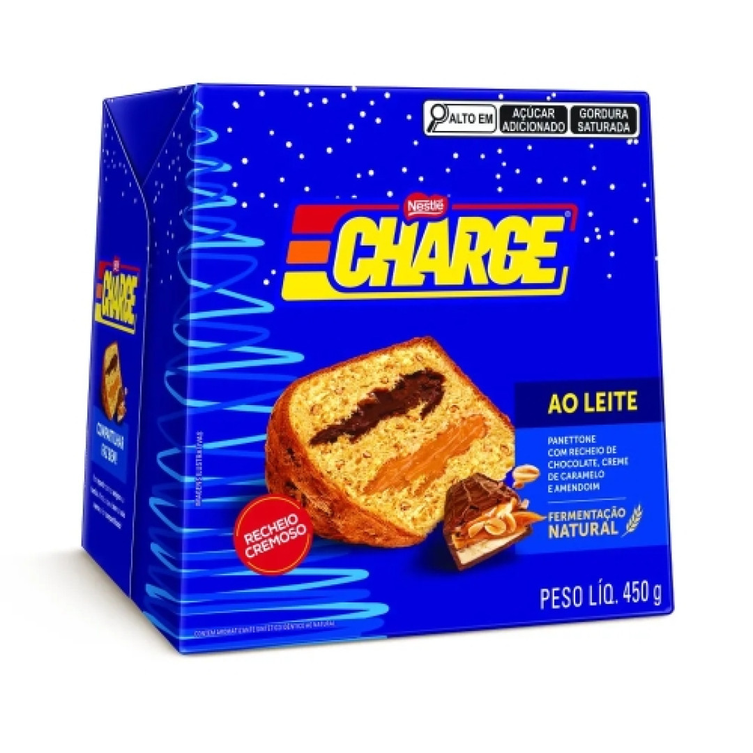 Detalhes do produto Panettone Charge 450Gr Nestle Ao Leite.amendo