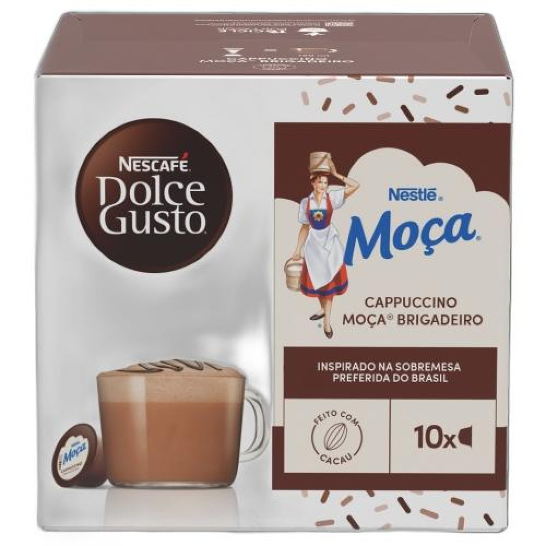 Detalhes do produto Cafe Dolce Gusto Capsula 10Un Nescafe Moca.brigadeiro