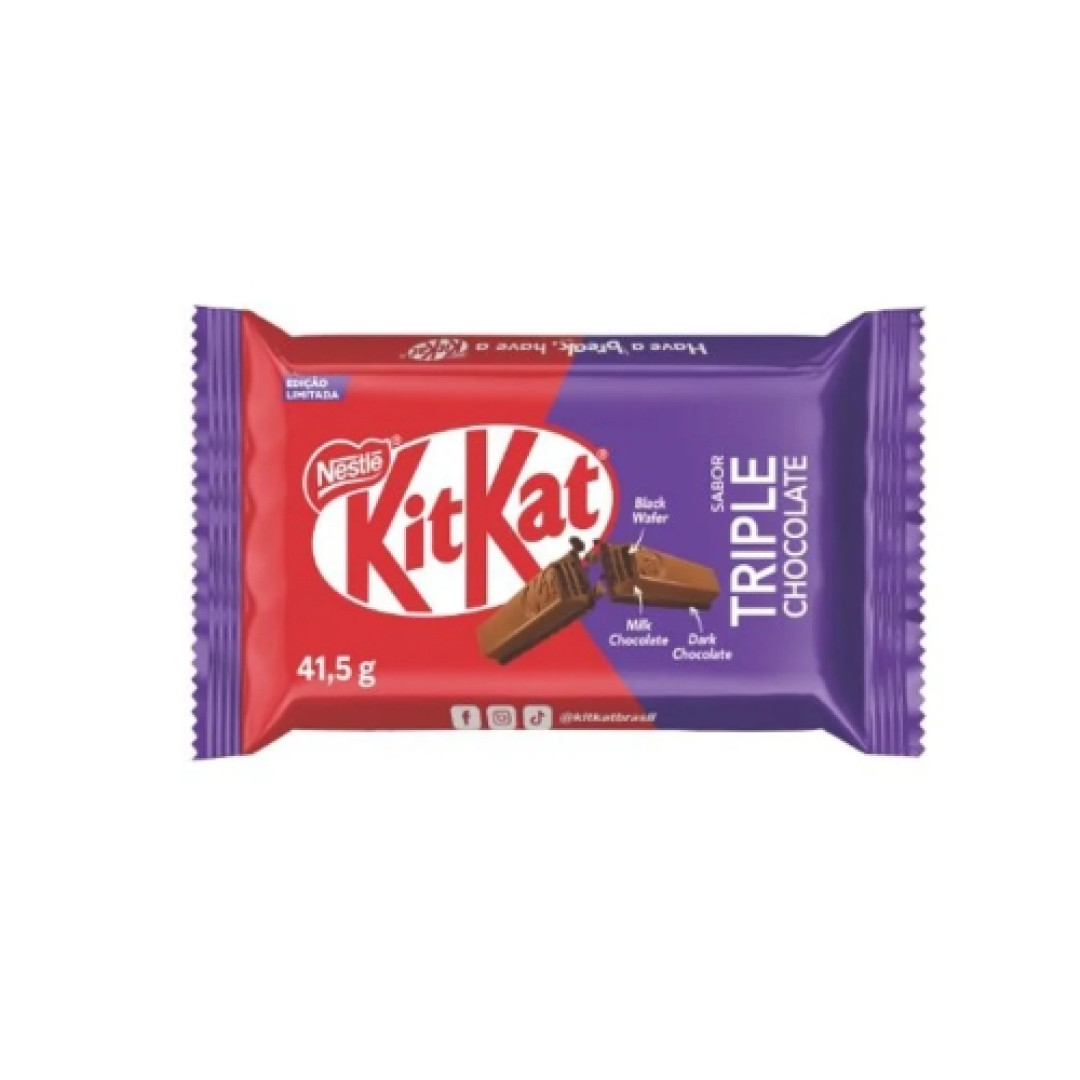 Detalhes do produto Choc Kit Kat 41,5Gr Nestle Triplo Choco
