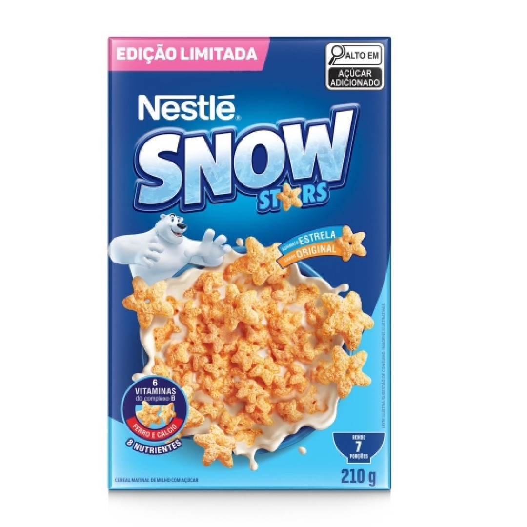 Detalhes do produto Cereal Snow Flakes Stars 210Gr Nestle .