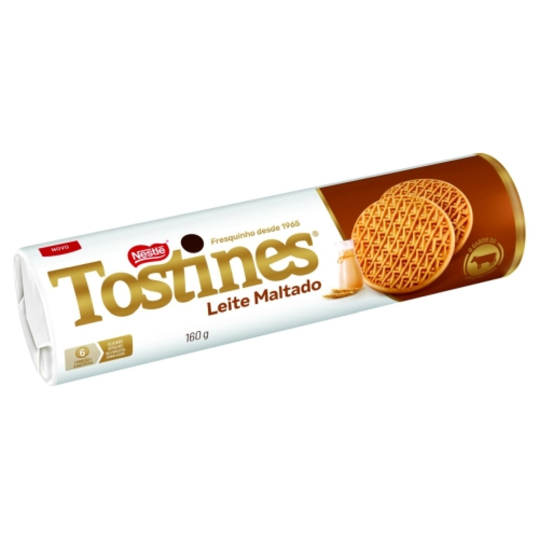 Detalhes do produto Bisc Tostines 160Gr Nestle Leite Maltado