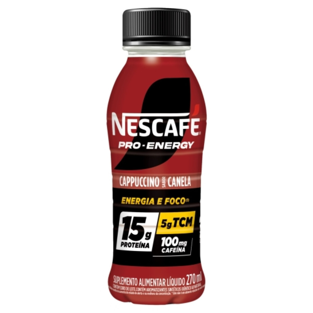 Detalhes do produto Supl Alim Proteina Nescafe 270Ml Cappucin.canela