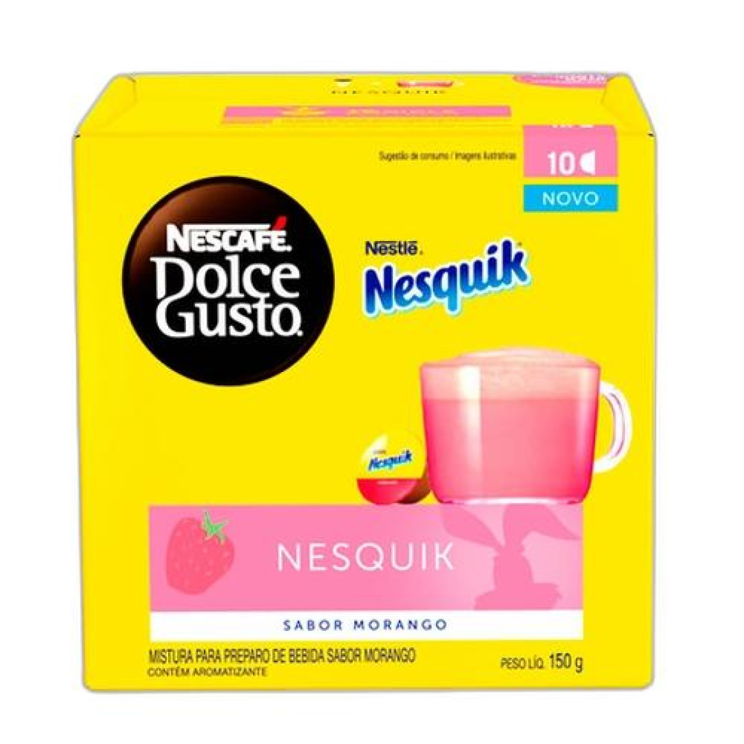 Detalhes do produto Cafe Dolce Gusto Capsula 10Un Nescafe Nesquik