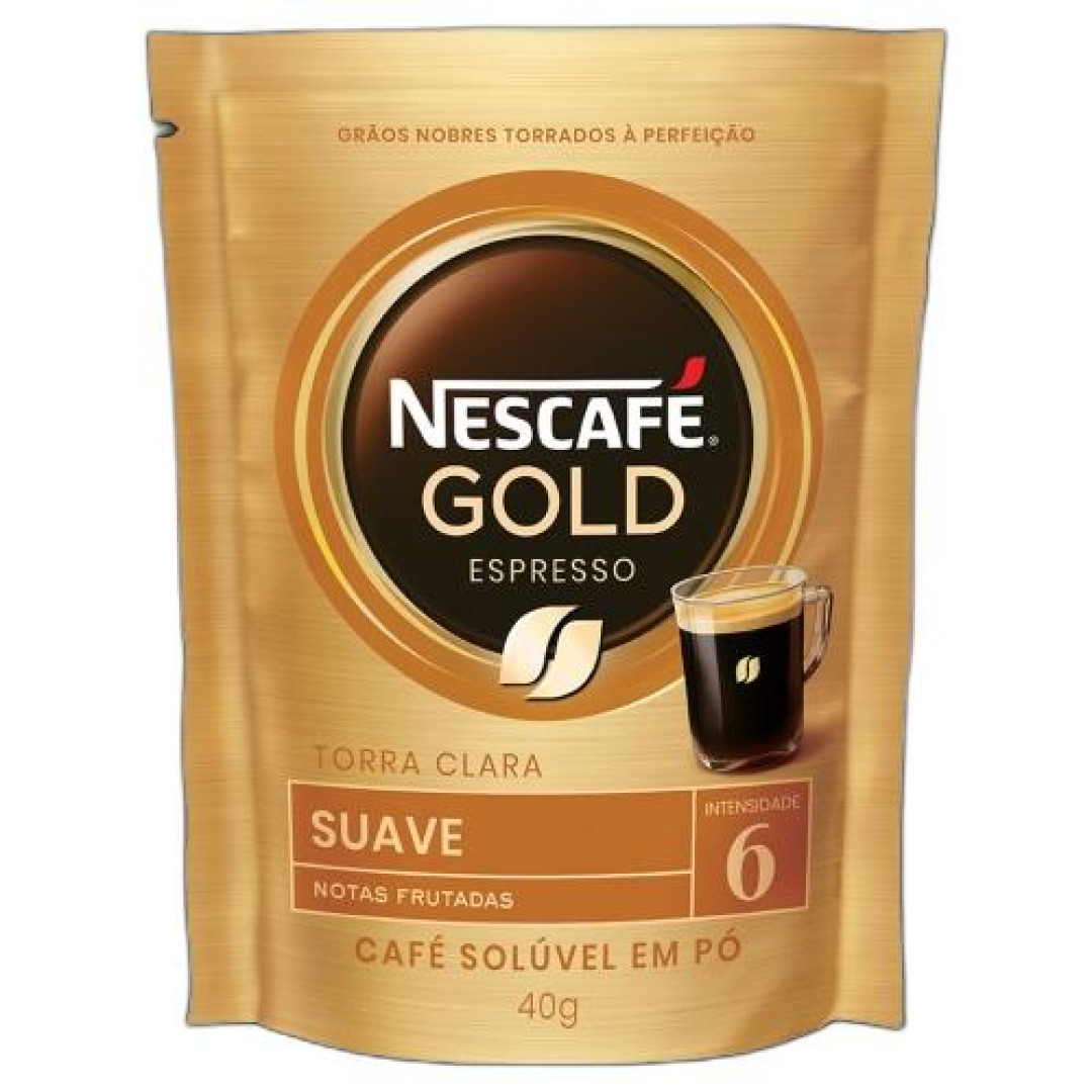 Detalhes do produto Cafe Soluvel Nescafe Gold 40Gr Nestle Suave