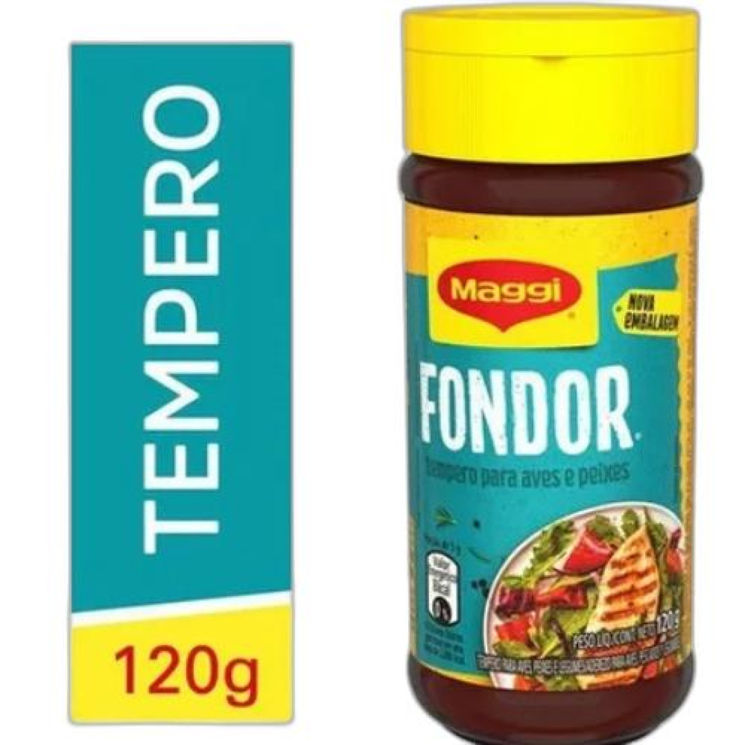 Detalhes do produto Tempero Maggi Fondor 120Gr Nestle Aves.peixes