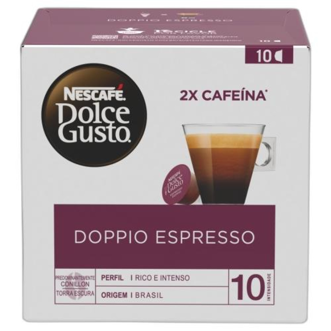 Detalhes do produto Cafe Dolce Gusto Capsula 10Un Nescafe Doppio.espresso