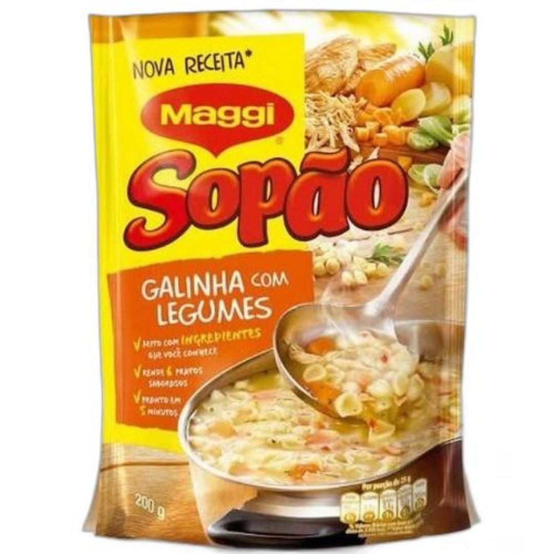 Detalhes do produto Sopao Maggi 200Gr Nestle Galinha.legumes