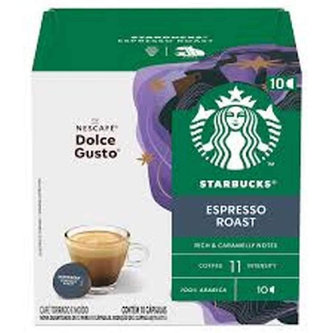 Detalhes do produto Cafe Starbucks Cap 10Un Nescafe Espresso Roast