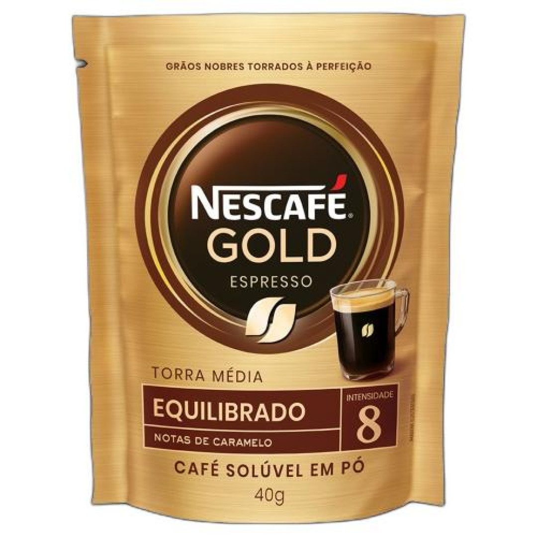 Detalhes do produto Cafe Soluvel Nescafe Gold 40Gr Nestle Equilibrado