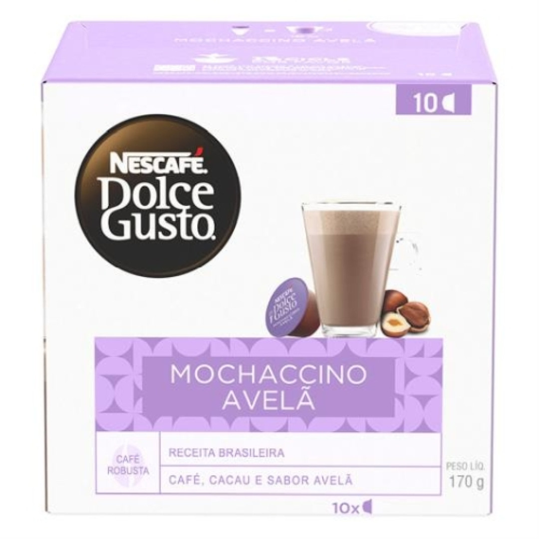 Detalhes do produto Cafe Dolce Gusto Capsula 10Un Nescafe Mochaccin.avela