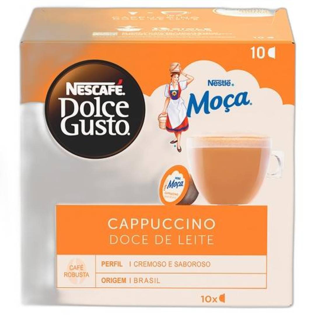 Detalhes do produto Cafe Dolce Gusto Capsula 10Un Nescafe Capuccino.dc Le