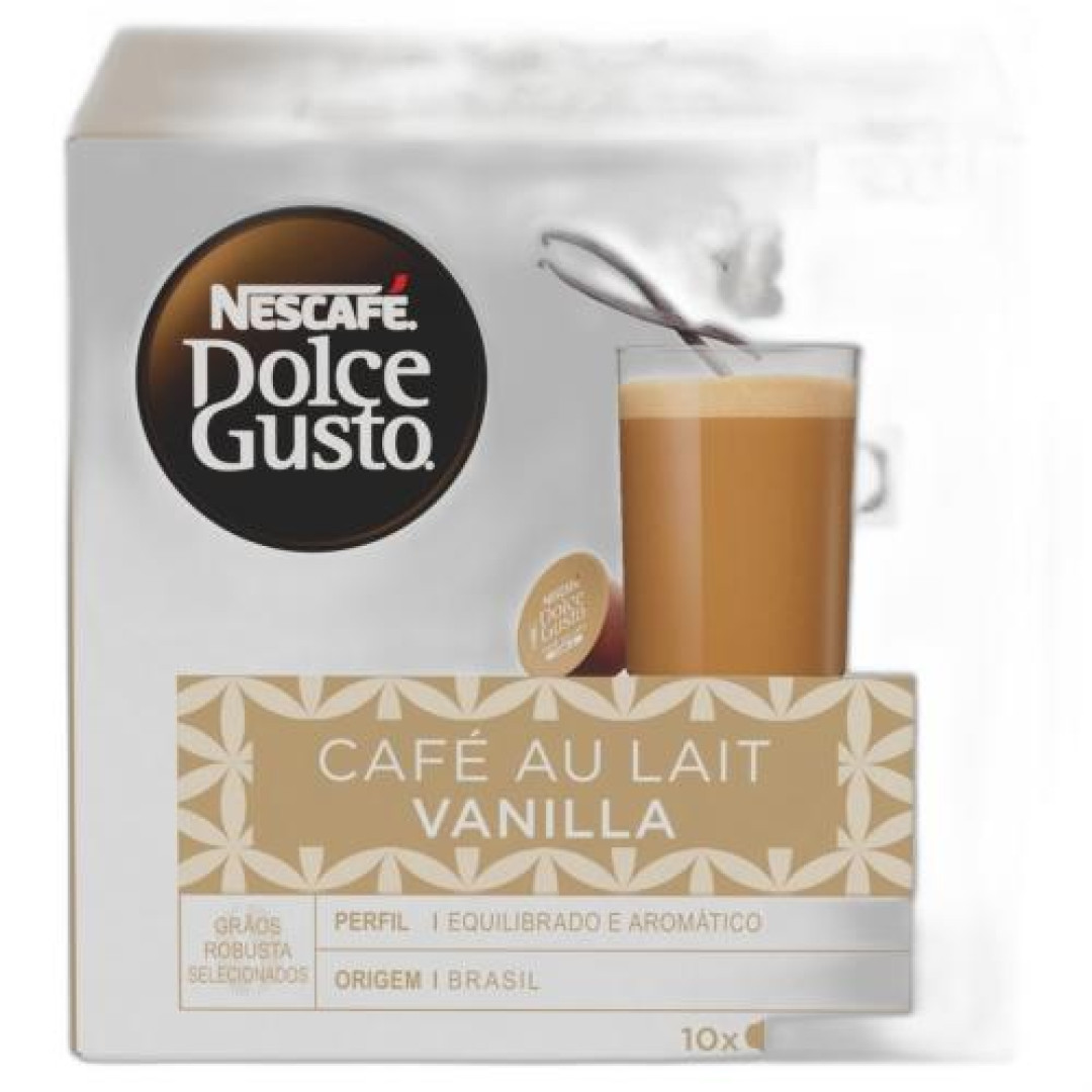 Detalhes do produto Cafe Dolce Gusto Capsula 10Un Nescafe Cafe Lait.baun