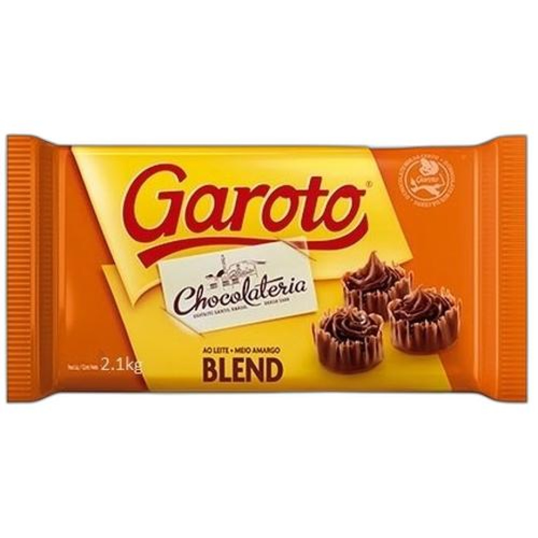 Detalhes do produto Cobert Blend 2,1Kg Garoto Leite.m Amargo