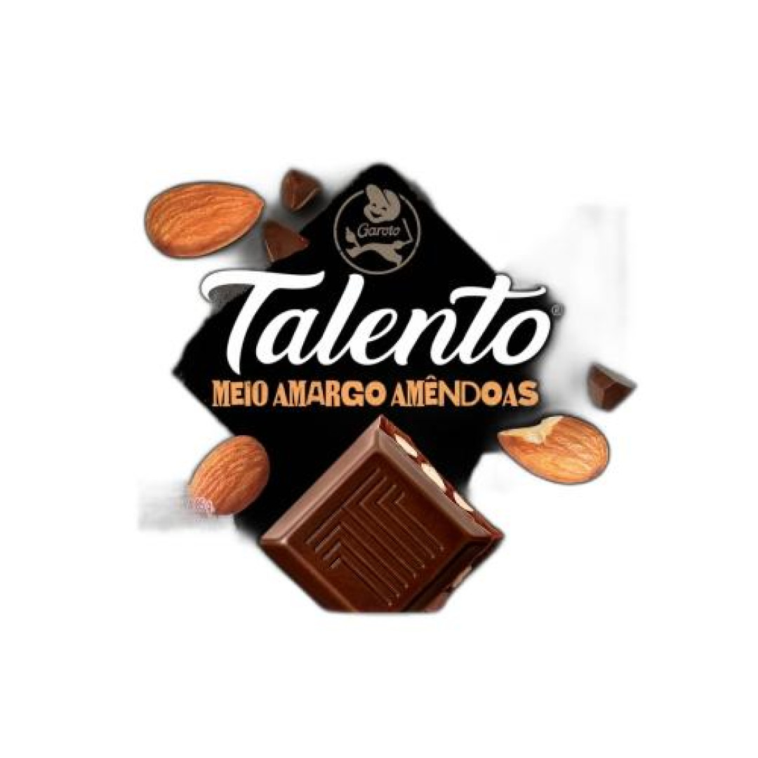 Detalhes do produto Choc Talento 85Gr Garoto Meio Amar.amend