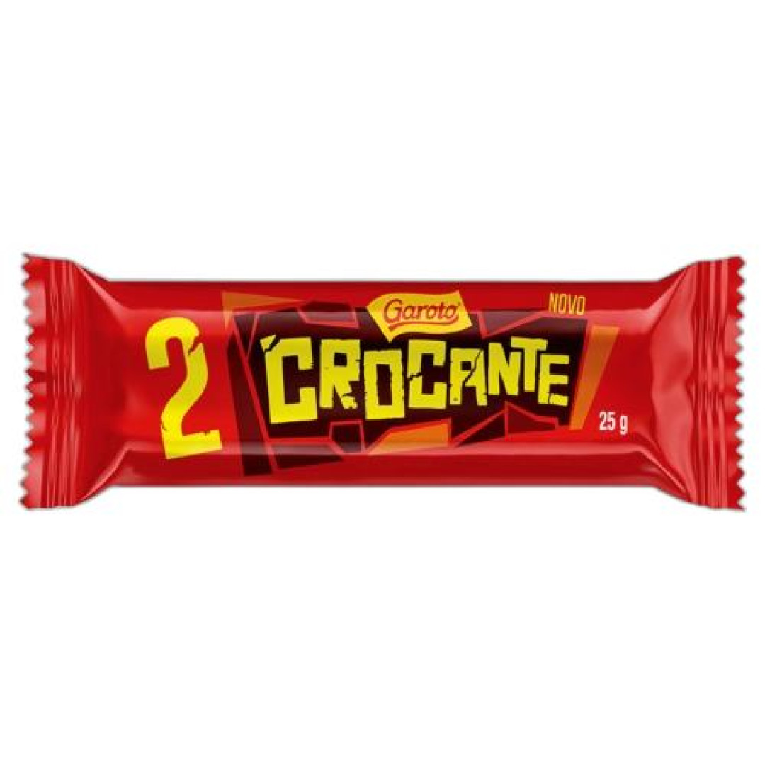 Detalhes do produto Choc Crocante Dp 30X25Gr Garoto Ao Leite