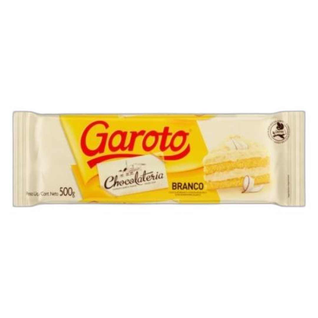 Detalhes do produto Cobert 500Gr Garoto Choc Bco