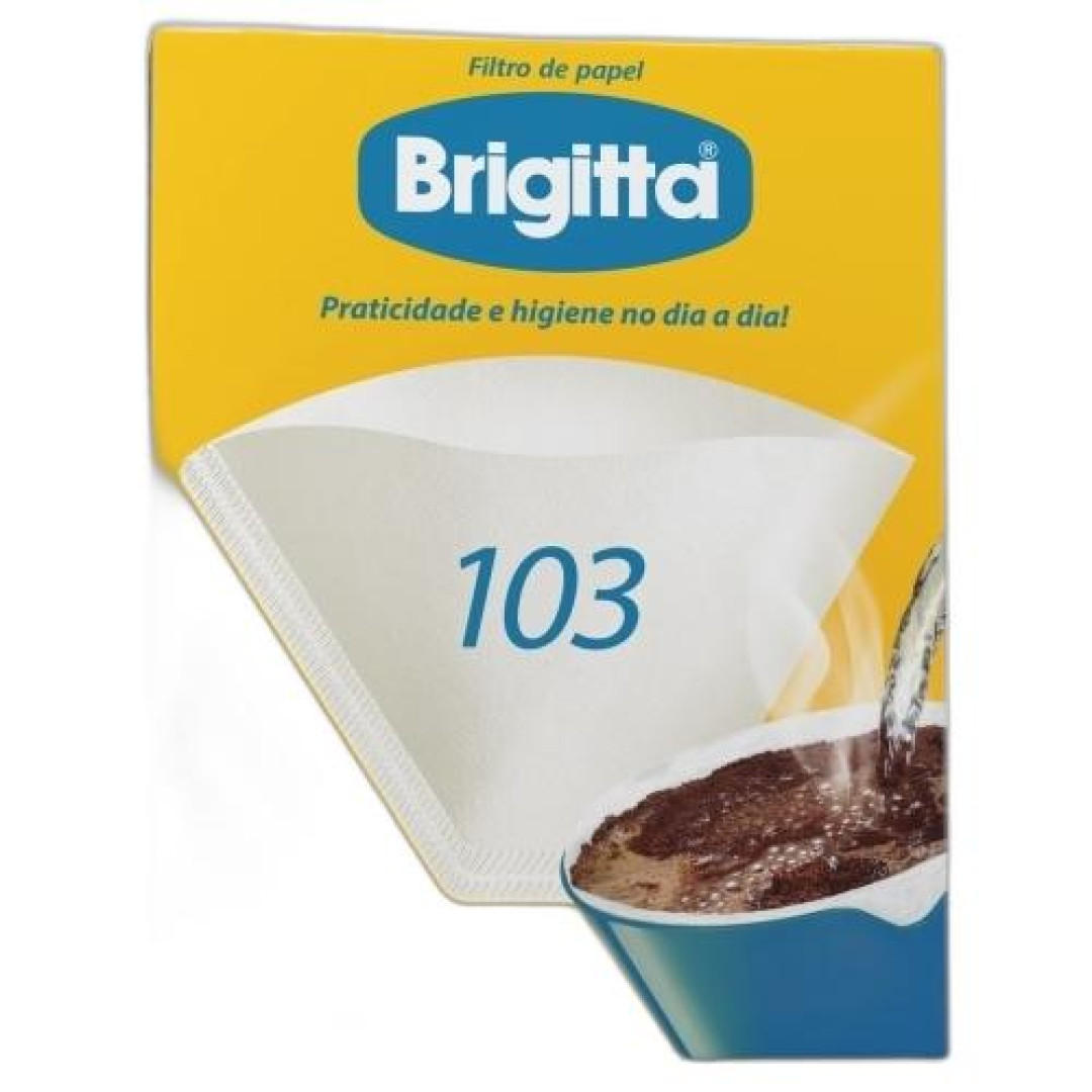 Detalhes do produto Filtro Papel Brigitta 103 30Un Melitta .