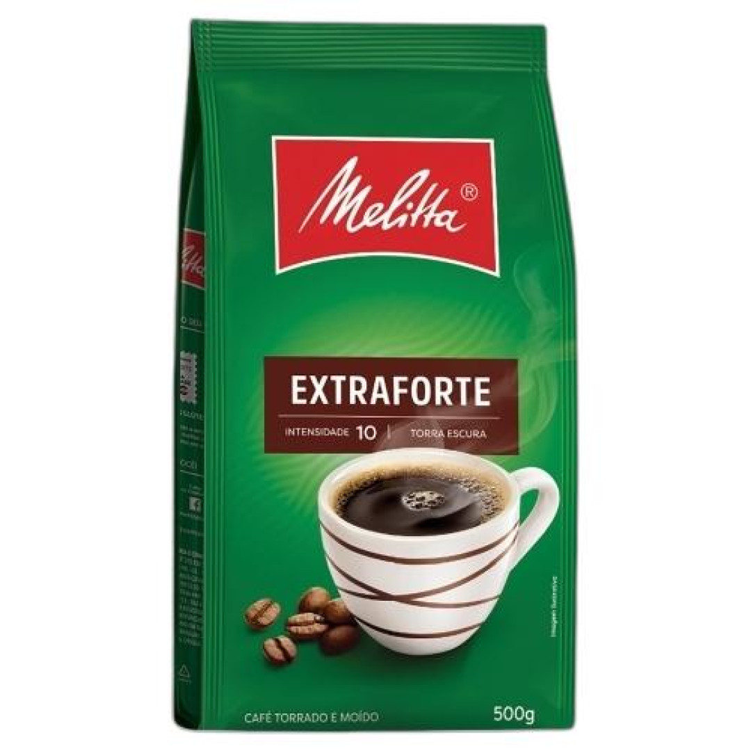 Detalhes do produto Cafe Torr/moido Rf 500Gr Melitta Extra Forte
