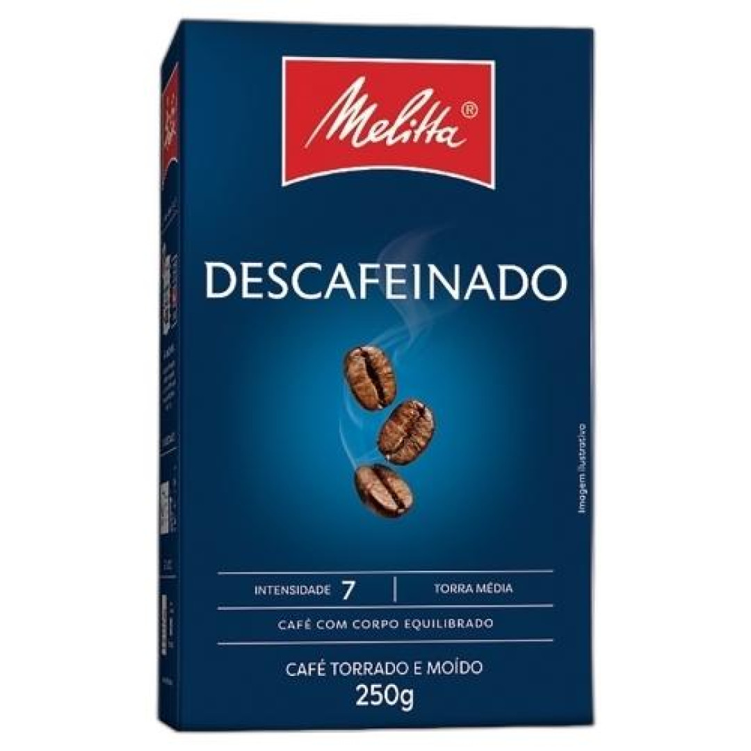 Detalhes do produto Cafe Torr/moido 250Gr Melitta Descafeinado