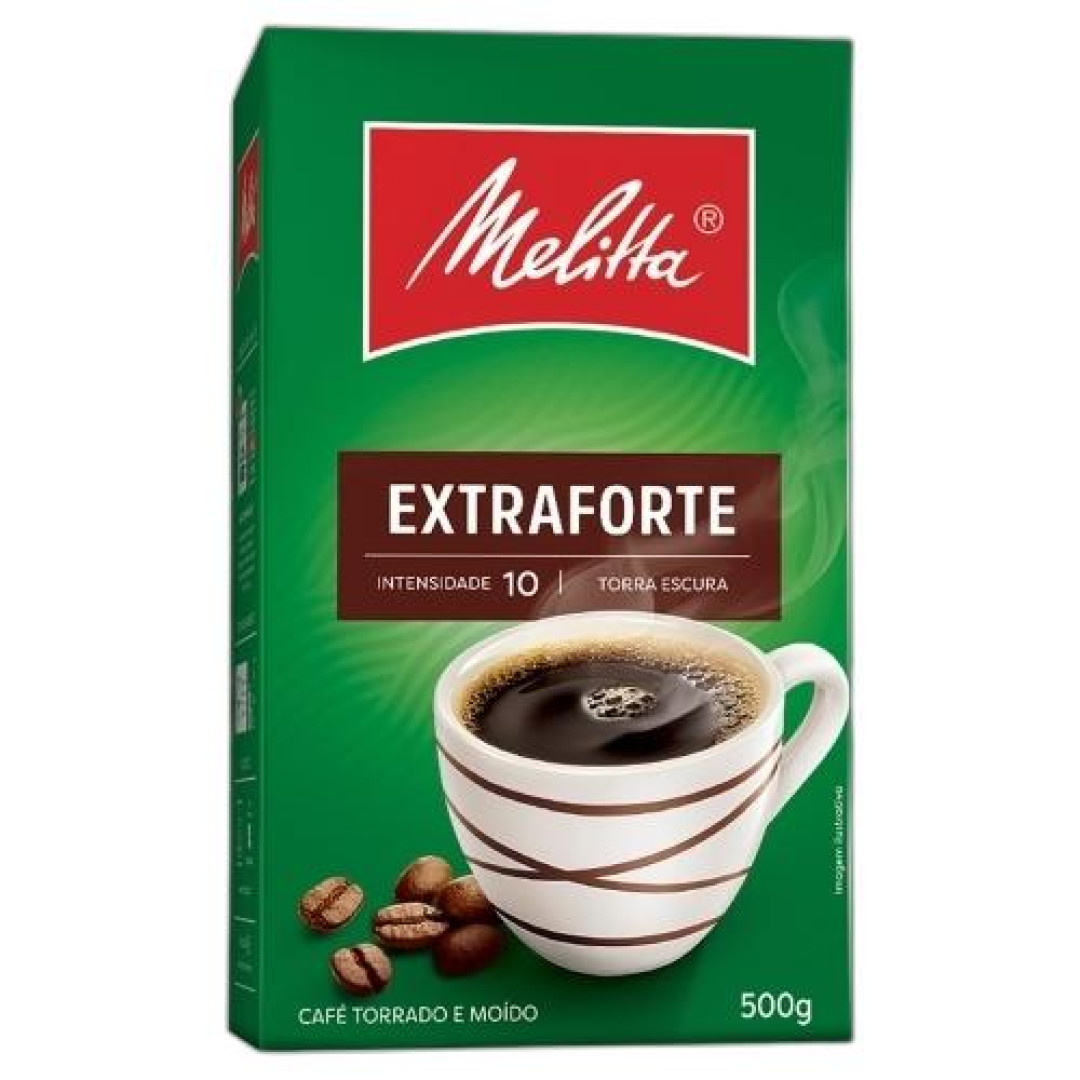 Detalhes do produto Cafe Torr/moido 500Gr Melitta Extra Forte