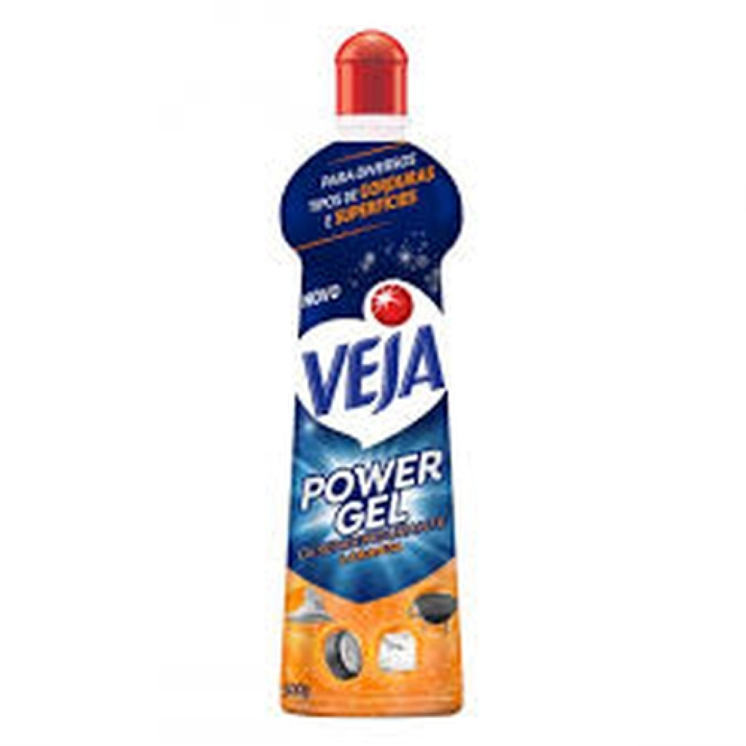 Detalhes do produto Desengordurante Veja Power Gel 500Gr Rec Laranja