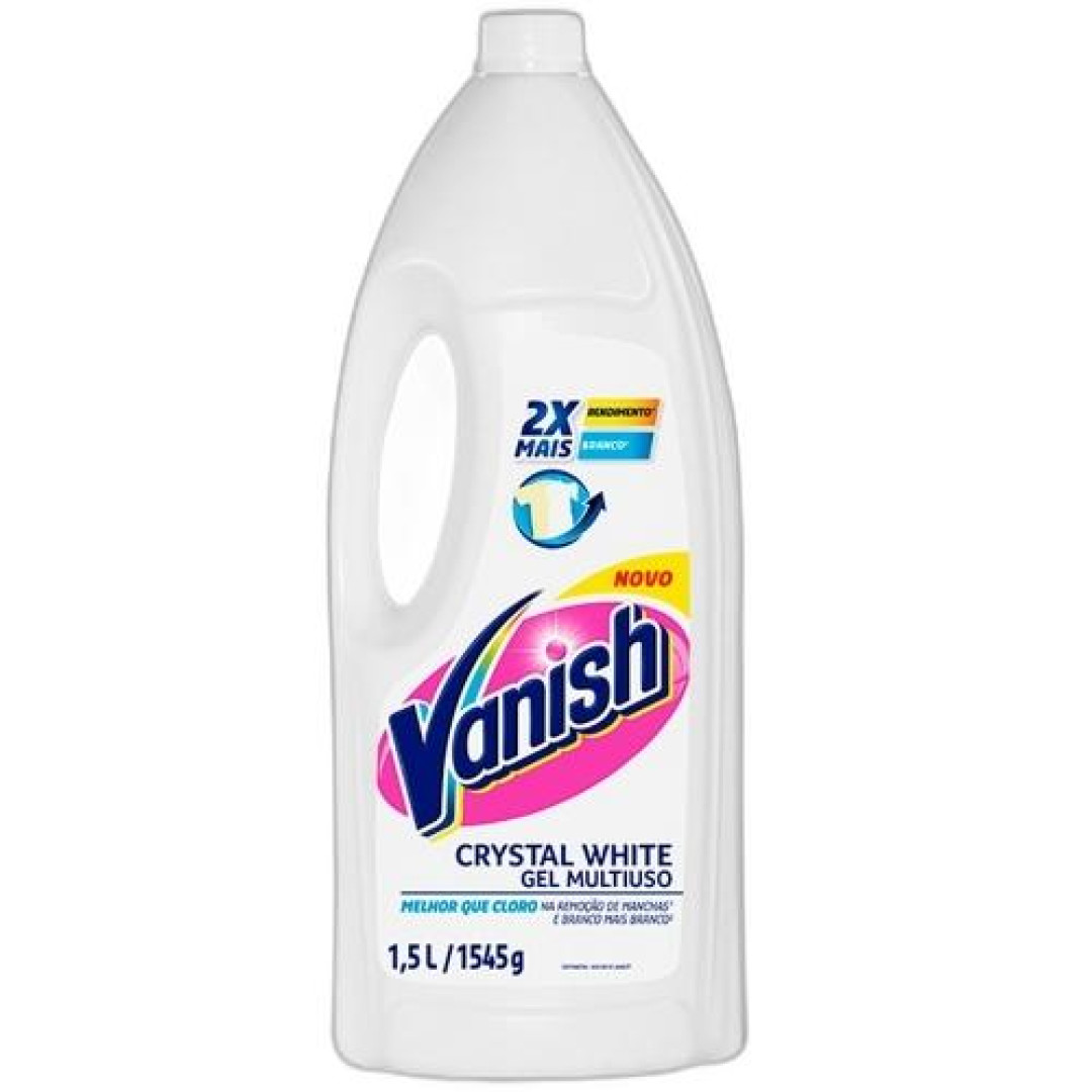 Detalhes do produto Lava Roupa Gel Vanish 1,5Lt Reckitt White