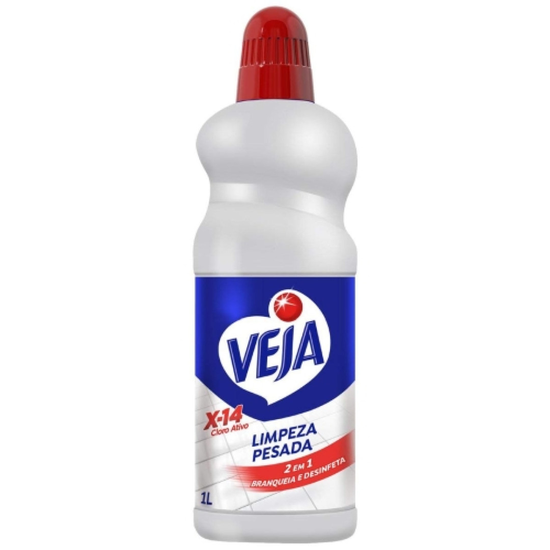 Detalhes do produto Limpador Veja X-14 1Lt Reckitt Cloro Ativo