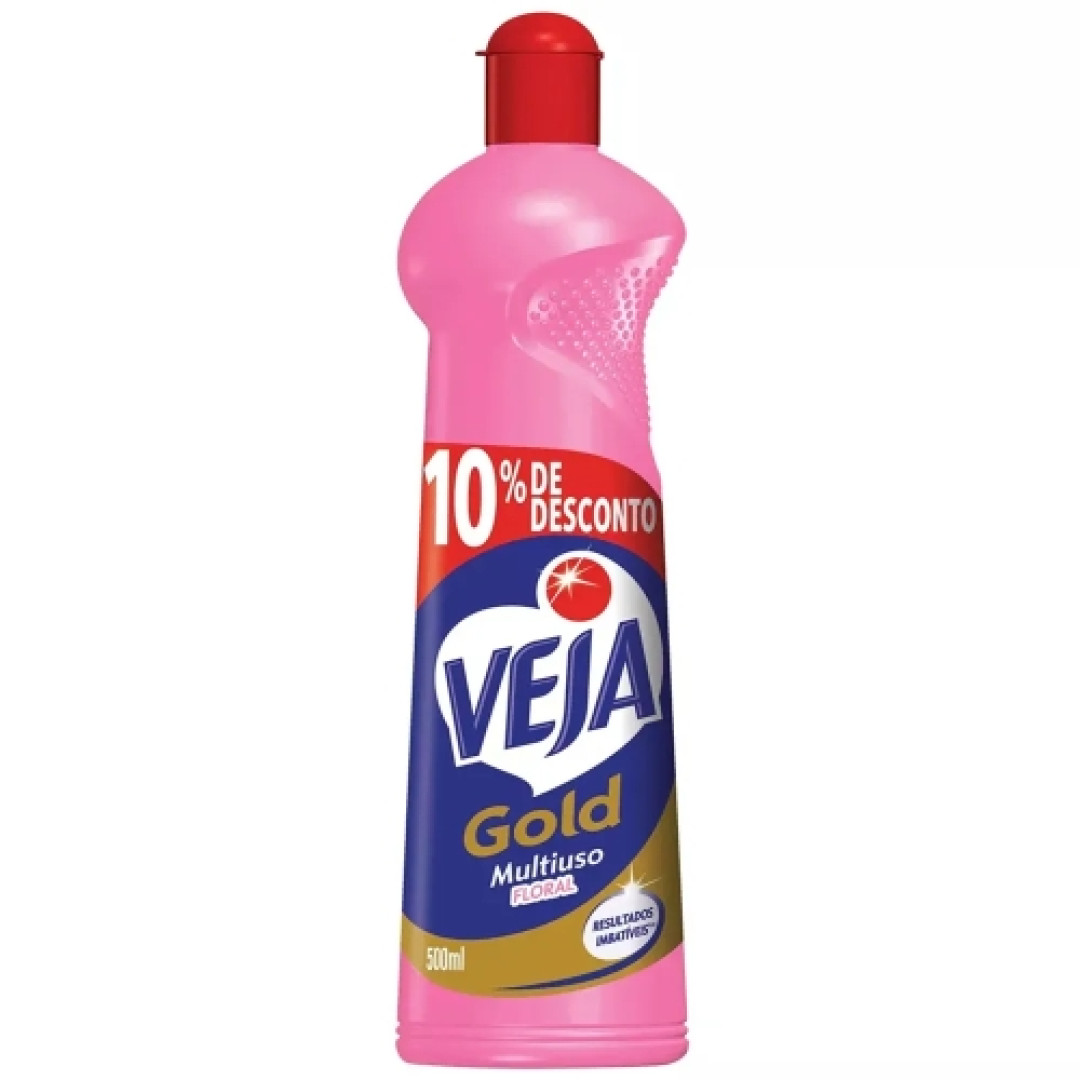 Detalhes do produto Multiuso Veja Gold Promo 500Ml Reckitt Floral